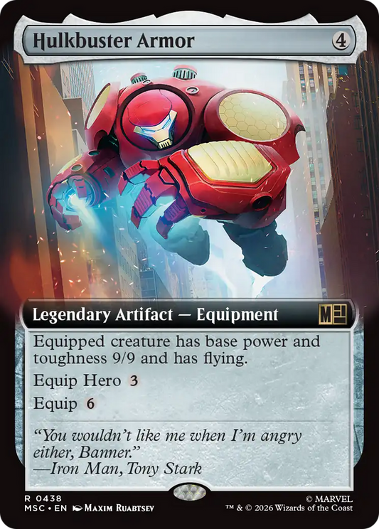 Hulkbuster Armor (0438) (Extended Art) (MSC)