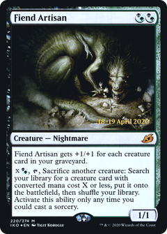Fiend Artisan (220) (Prerelease) - Foil