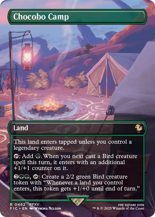 Chocobo Camp (0462) (Exended Art) - Foil fic