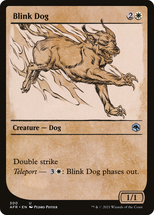 Blink Dog (300) (Showcase) - Foil