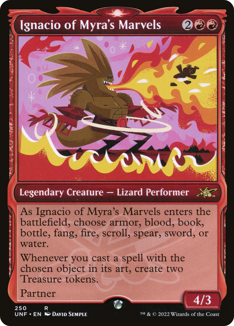 Ignacio of Myra's Marvels (250) (Showcase) - Foil