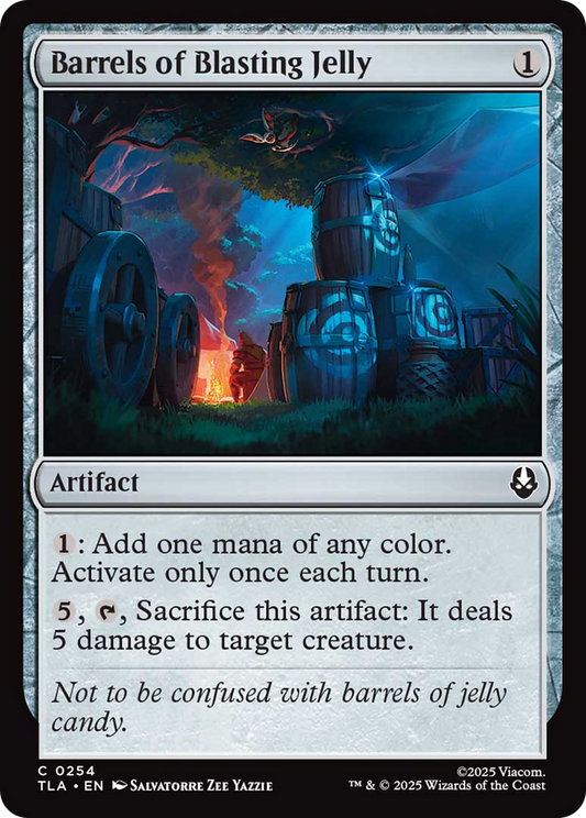 Barrels of Blasting Jelly - Foil tla