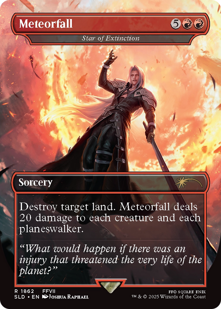Meteorfall [Star of Extinction] (1862) (Borderless)