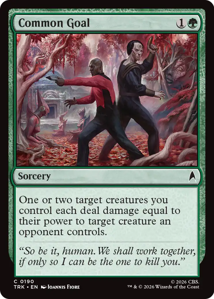 Common Goal (TRK) - Foil