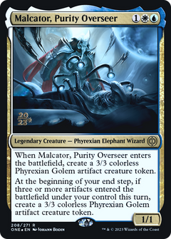 Malcator, Purity Overseer (208) (Prerelease) - Foil