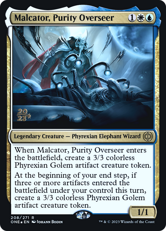 Malcator, Purity Overseer (208) (Prerelease) - Foil