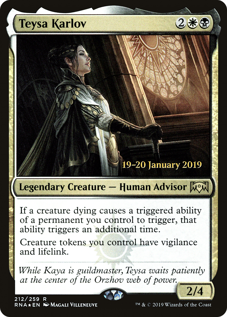 Teysa Karlov (212) (Prerelease) - Foil