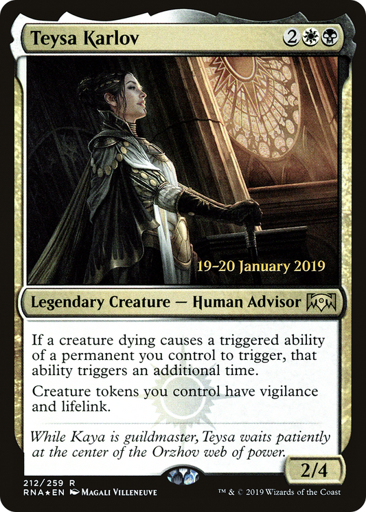 Teysa Karlov (212) (Prerelease) - Foil