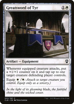 Greatsword of Tyr - Foil