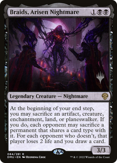 Braids, Arisen Nightmare (084) (Promo Pack) - Foil