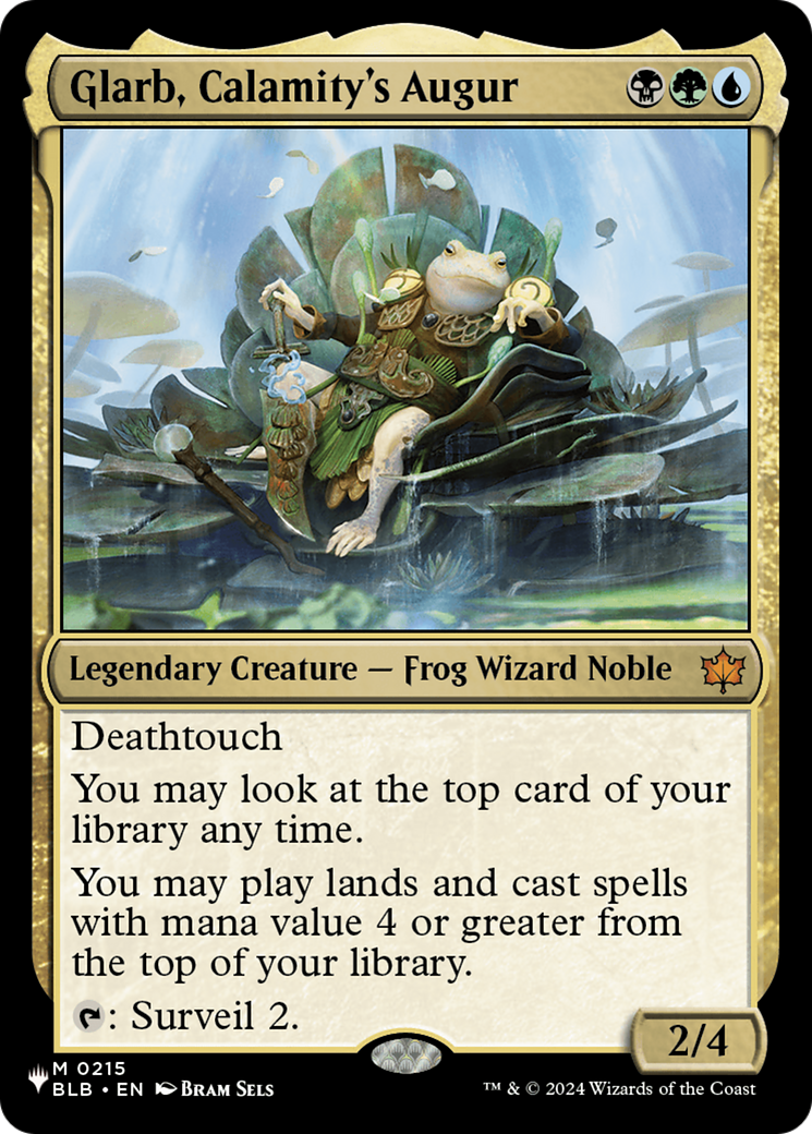 Glarb, Calamity's Augur (BLB-215) (PLST)