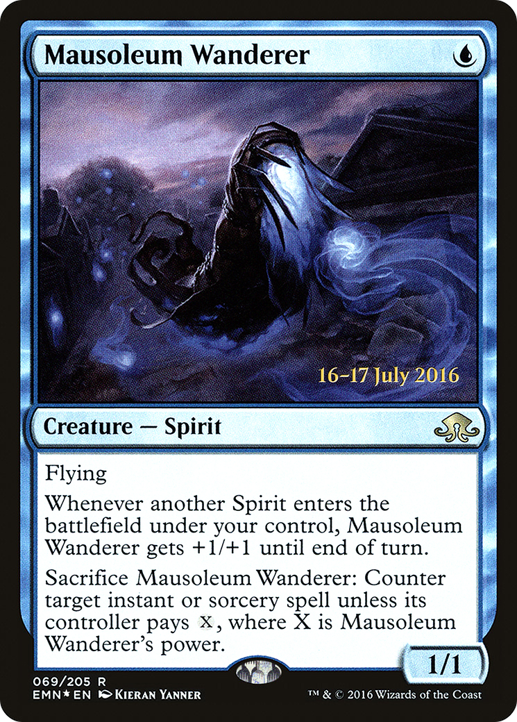 Mausoleum Wanderer (069) (Prerelease) - Foil