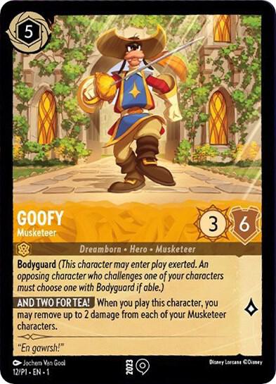 Goofy, Musketeer (12/P1)