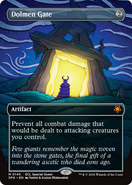 Dolmen Gate (0145) (Borderless) (SPG) - Foil