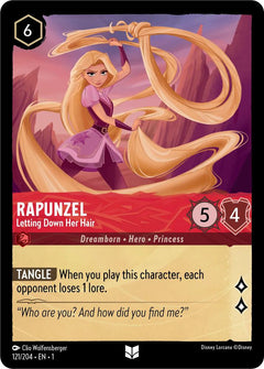 Rapunzel, Letting Down Her Hair (0121)