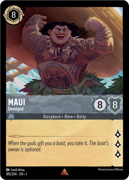 Maui, Demigod (0185) - Cold Foil