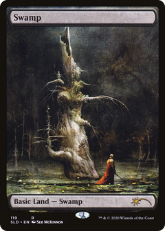 Swamp (119) (Textless) - Foil