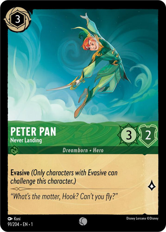 Peter Pan, Never Landing (0091)