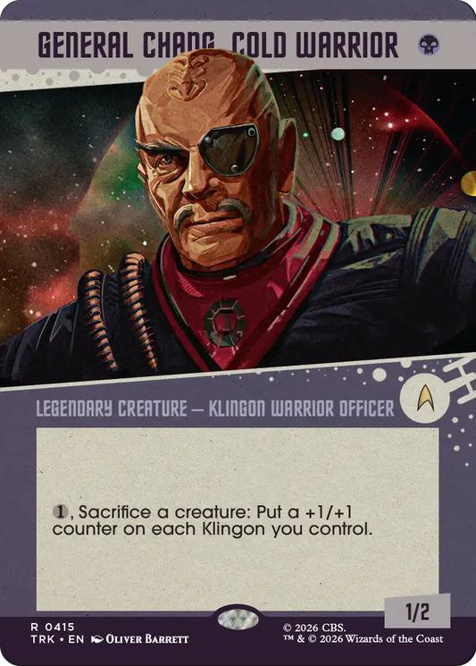 General Chang, Cold Warrior (0415) (Showcase) (TRK)