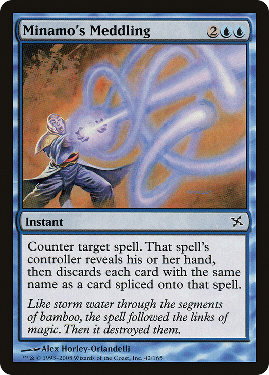 Minamo's Meddling - Foil