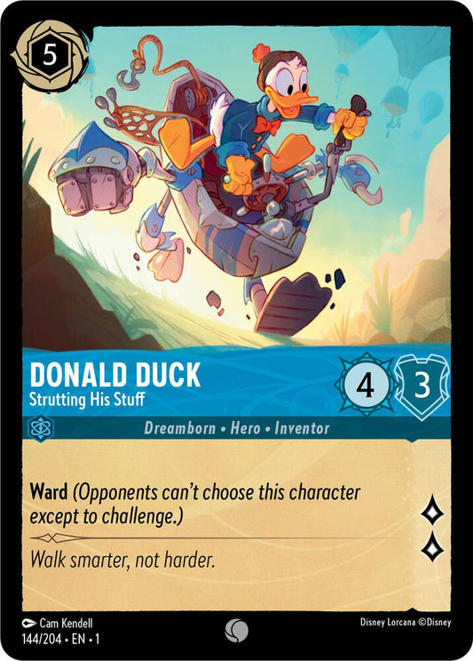 Donald Duck, Strutting His Stuff (0144) - Cold Foil