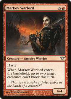 Markov Warlord - Foil