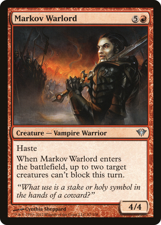 Markov Warlord - Foil