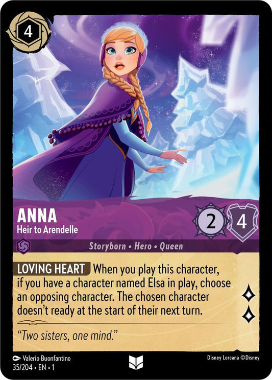 Anna, Heir to Arendelle (0035) - Cold Foil