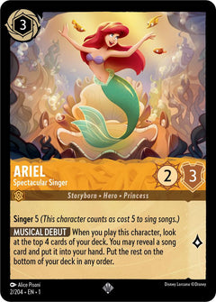 Ariel, Spectacular Singer (0002) - Cold Foil