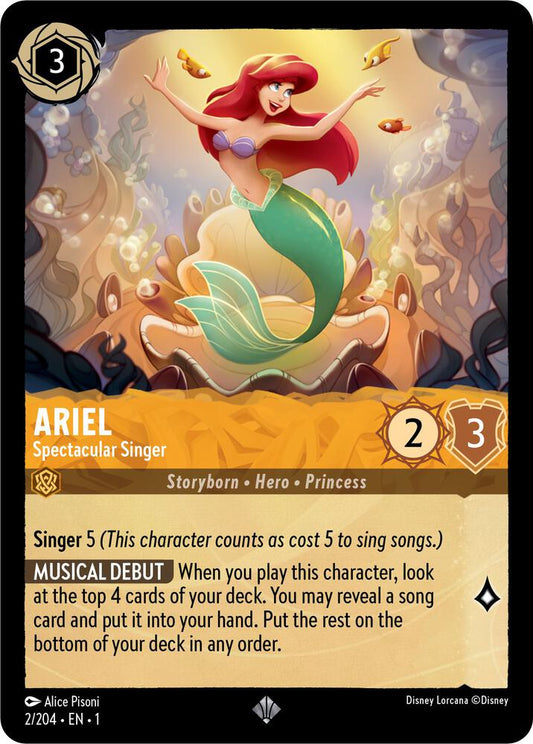 Ariel, Spectacular Singer (0002) - Cold Foil