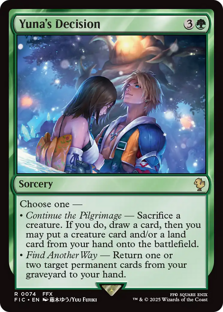 Yuna's Decision - Surge Foil