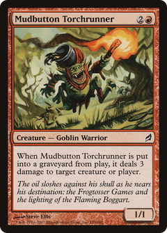 Mudbutton Torchrunner - Foil