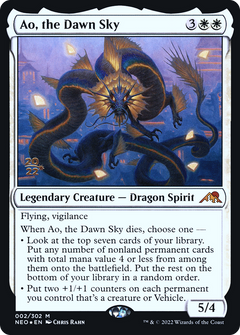Ao, the Dawn Sky (002) (Prerelease) - Foil