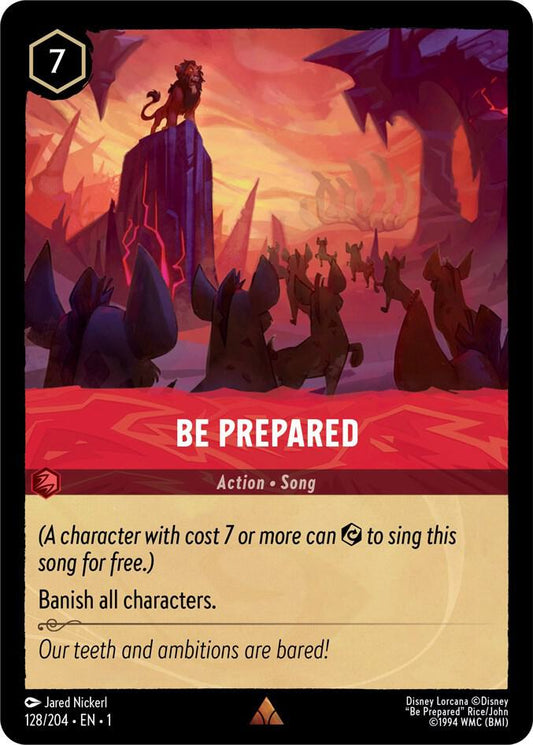 Be Prepared (0128) - Cold Foil