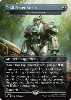 T-60 Power Armor [T-45 Power Armor] (2452) (Borderless) (SLD)