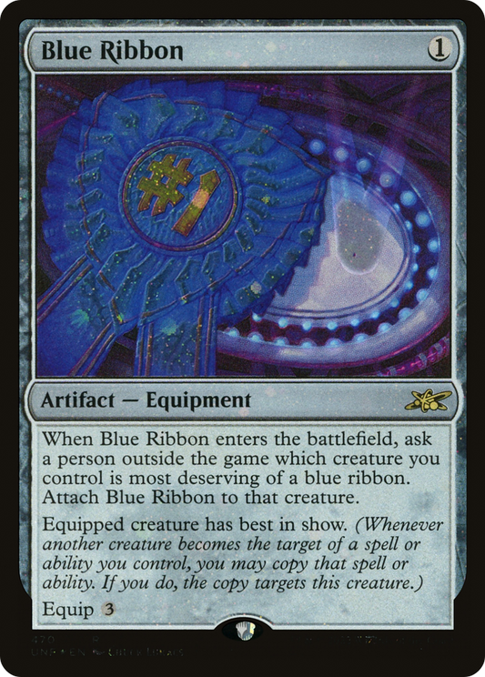 Blue Ribbon (470) - Galaxy Foil