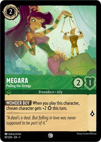 Megara, Pulling the Strings (0087) - Cold Foil