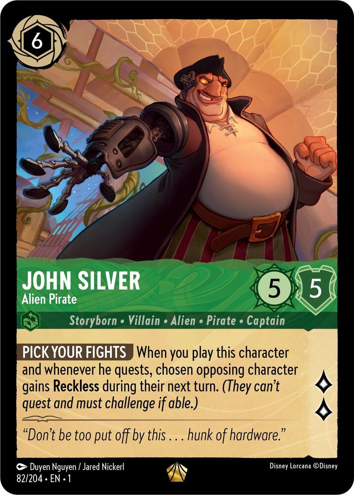 John Silver, Alien Pirate (0082)