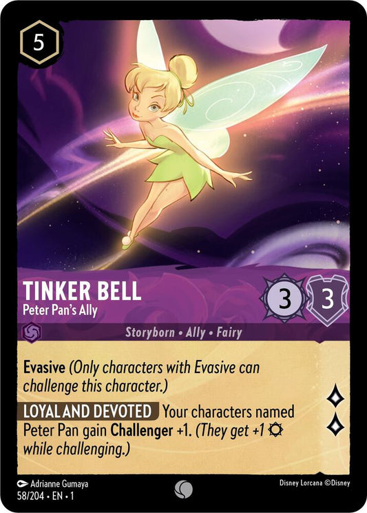 Tinker Bell, Peter Pan's Ally (0058) - Cold Foil