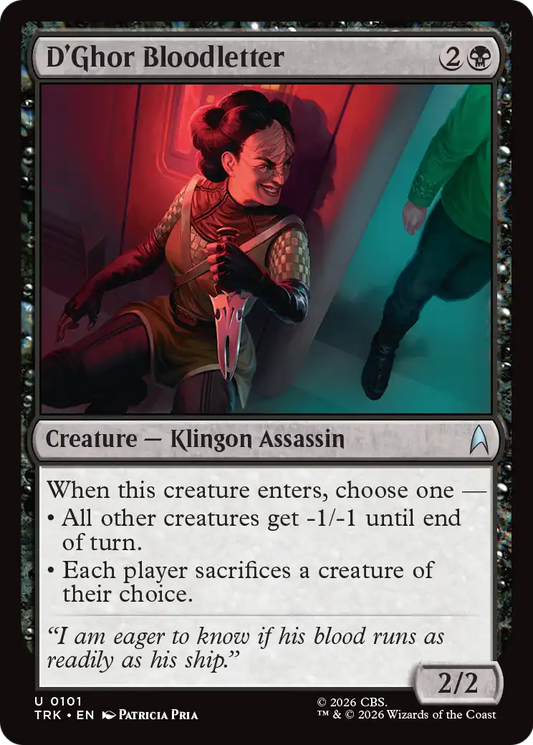 D'Ghor Bloodletter (TRK) - Foil