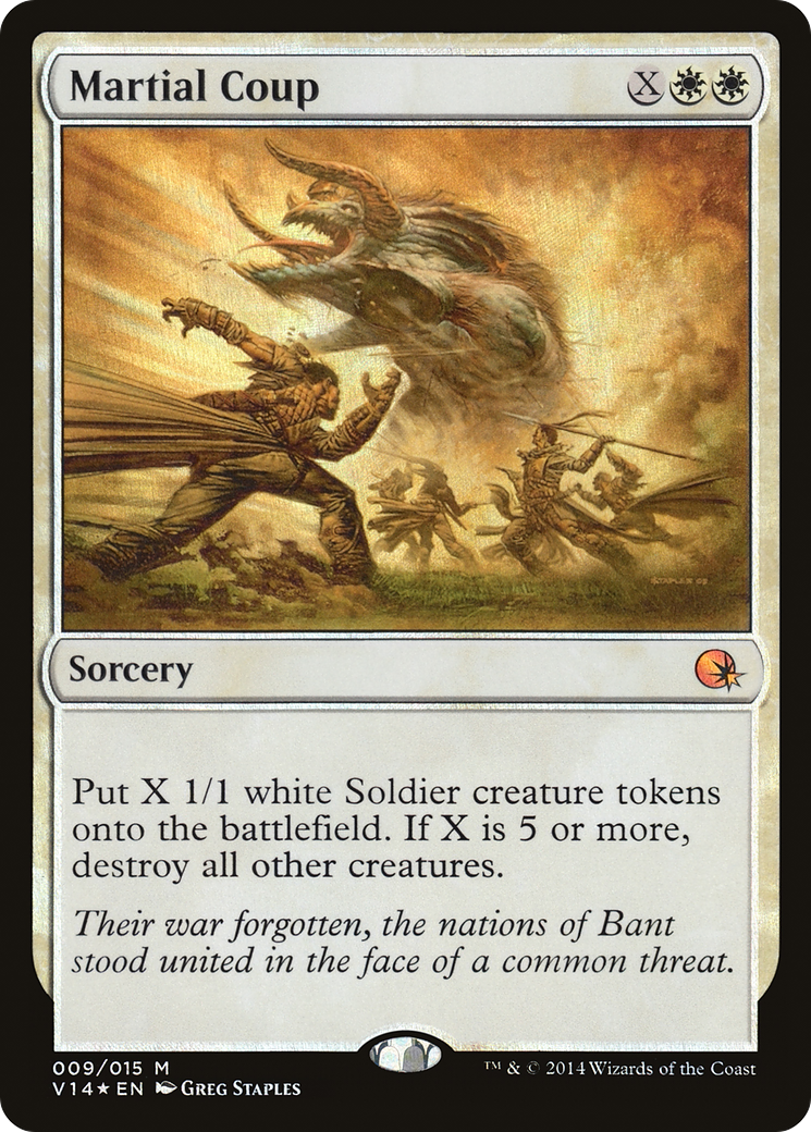 Martial Coup - Foil