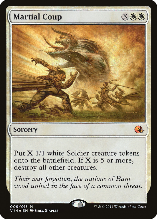 Martial Coup - Foil