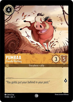 Pumbaa, Friendly Warthog (0017)