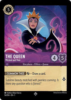The Queen, Wicked and Vain (0056) - Cold Foil