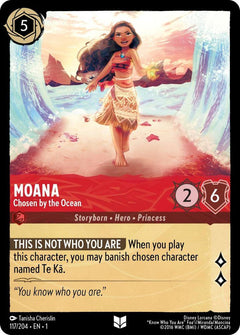 Moana, Chosen by the Ocean (0117) - Cold Foil