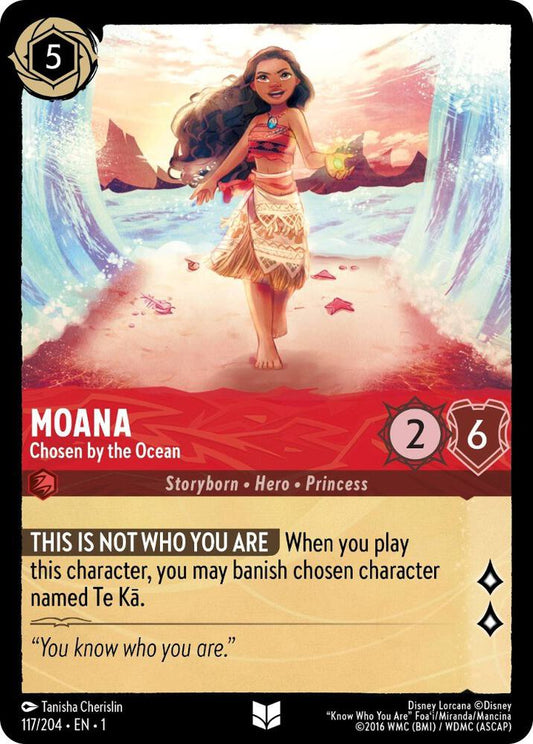 Moana, Chosen by the Ocean (0117) - Cold Foil