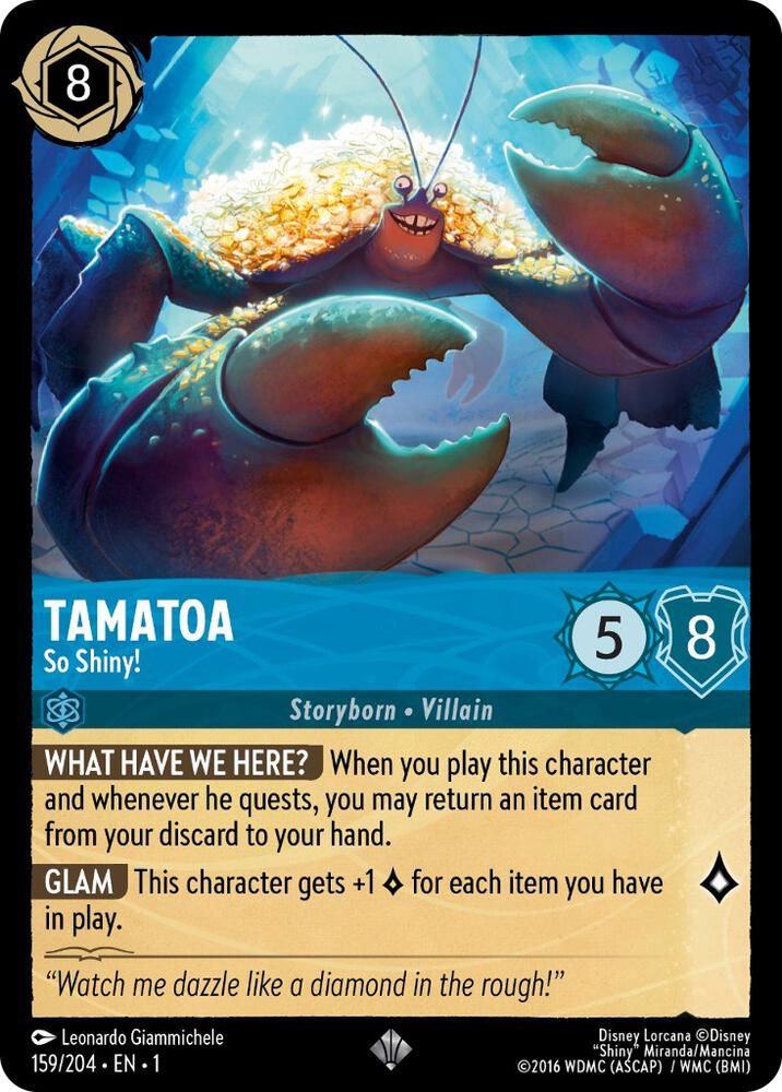 Tamatoa, So Shiny! (0159) - Cold Foil