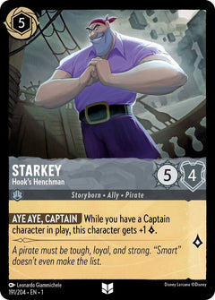 Starkey, Hook's Henchman (0191) - Cold Foil