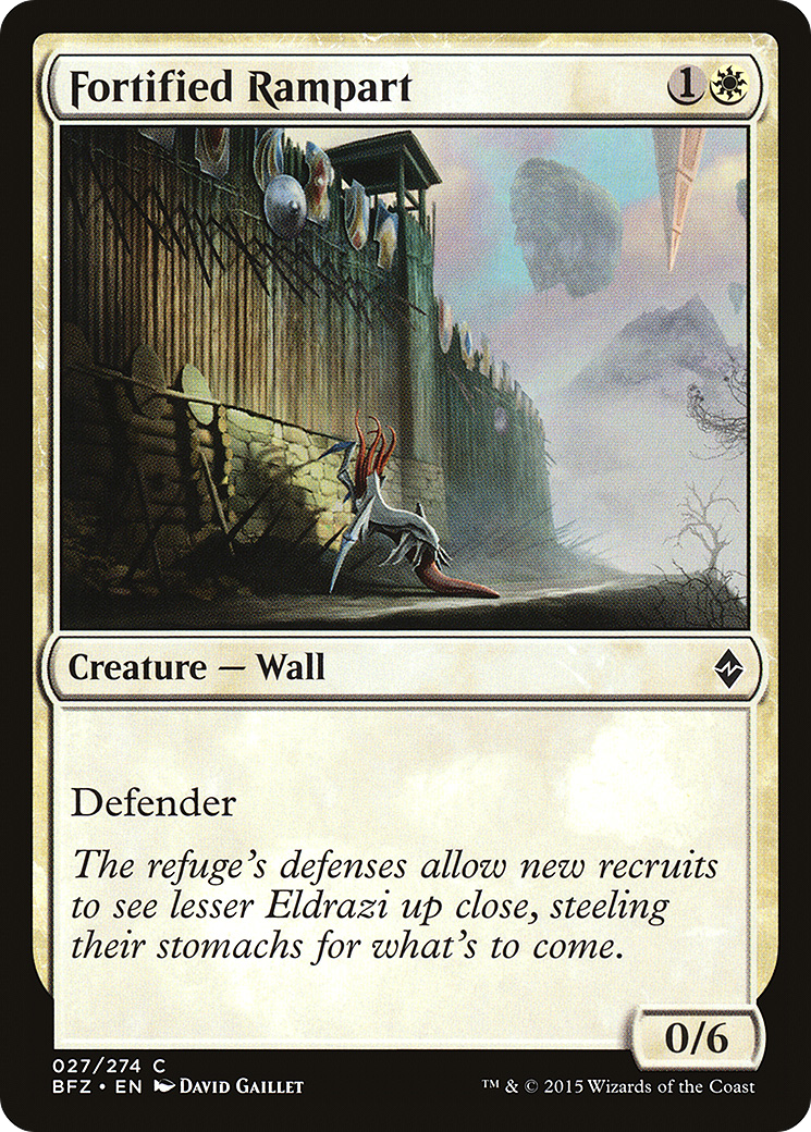 Fortified Rampart - Foil