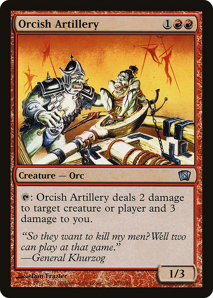 Orcish Artillery - Foil